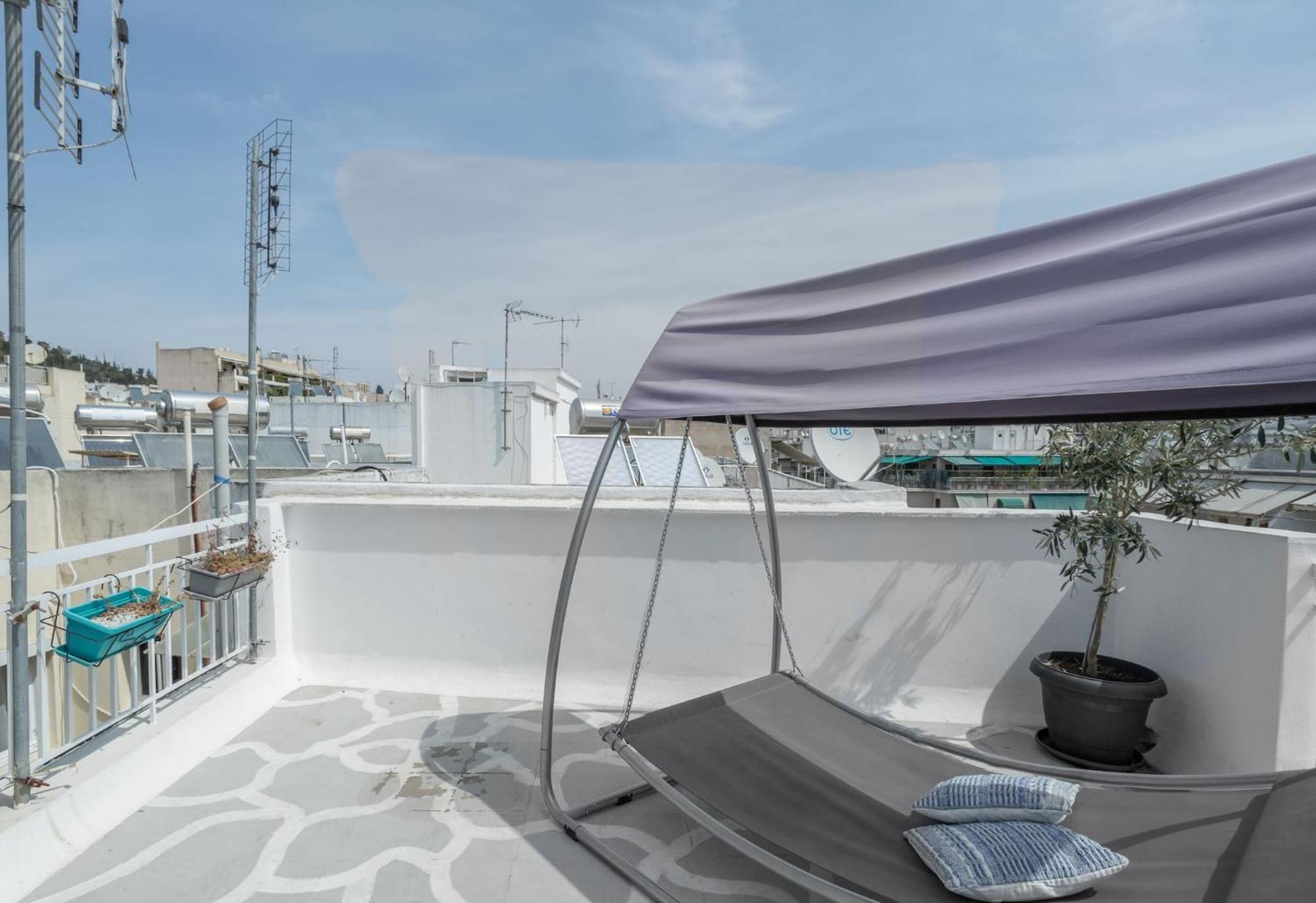 Island In The Sky! Acropolis And City Views! Apartment Atena Exterior foto